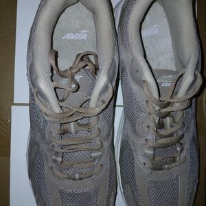 AVIA 500 Taupe Mesh Athletic Sneakers